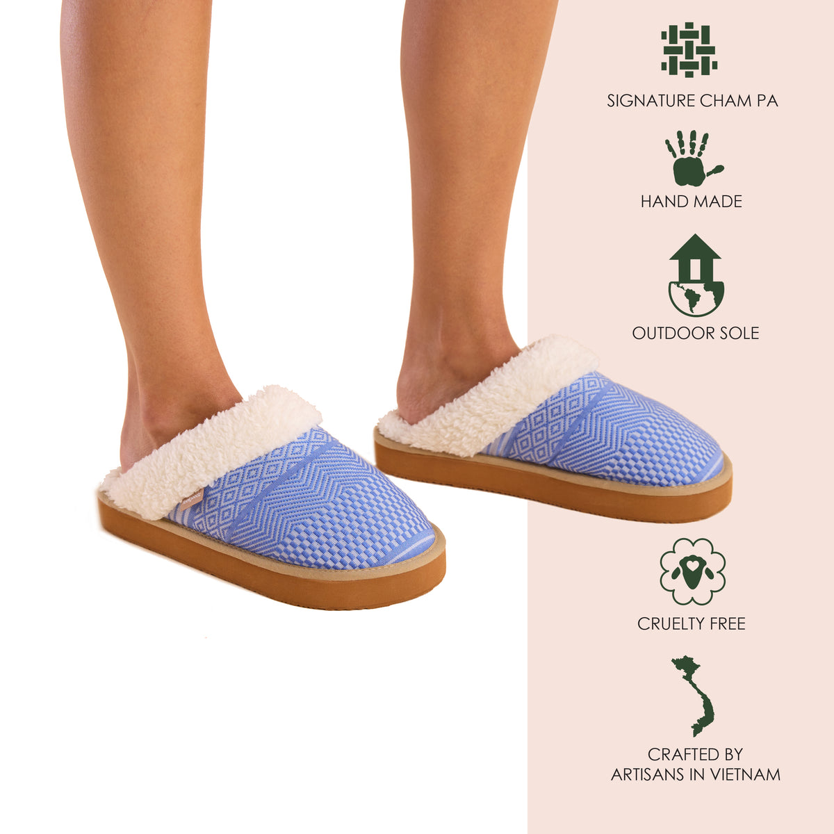 Women’s Aurora Sherpa Ombre Mule Azure