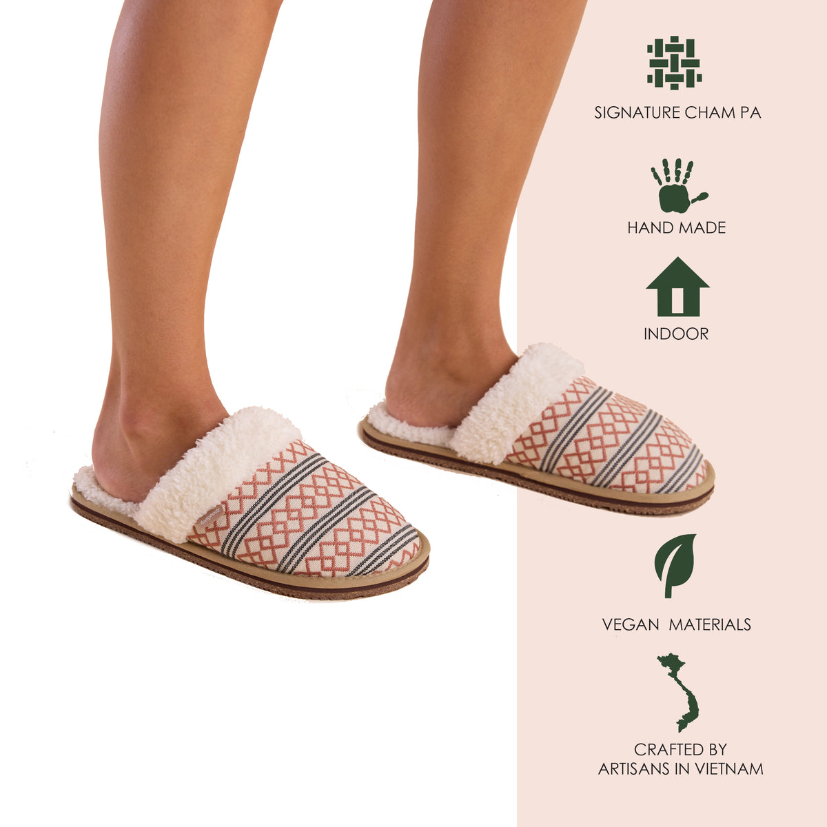 Women’s Aurora Sherpa Lined Mule Persimmon