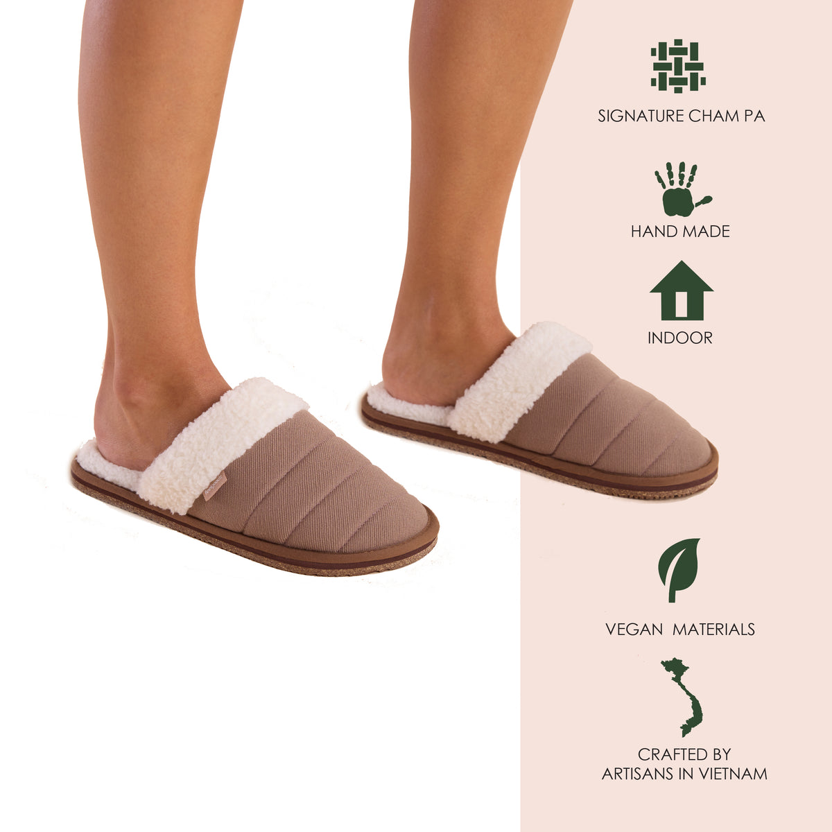 Women’s Aurora Sherpa Mule Portabello