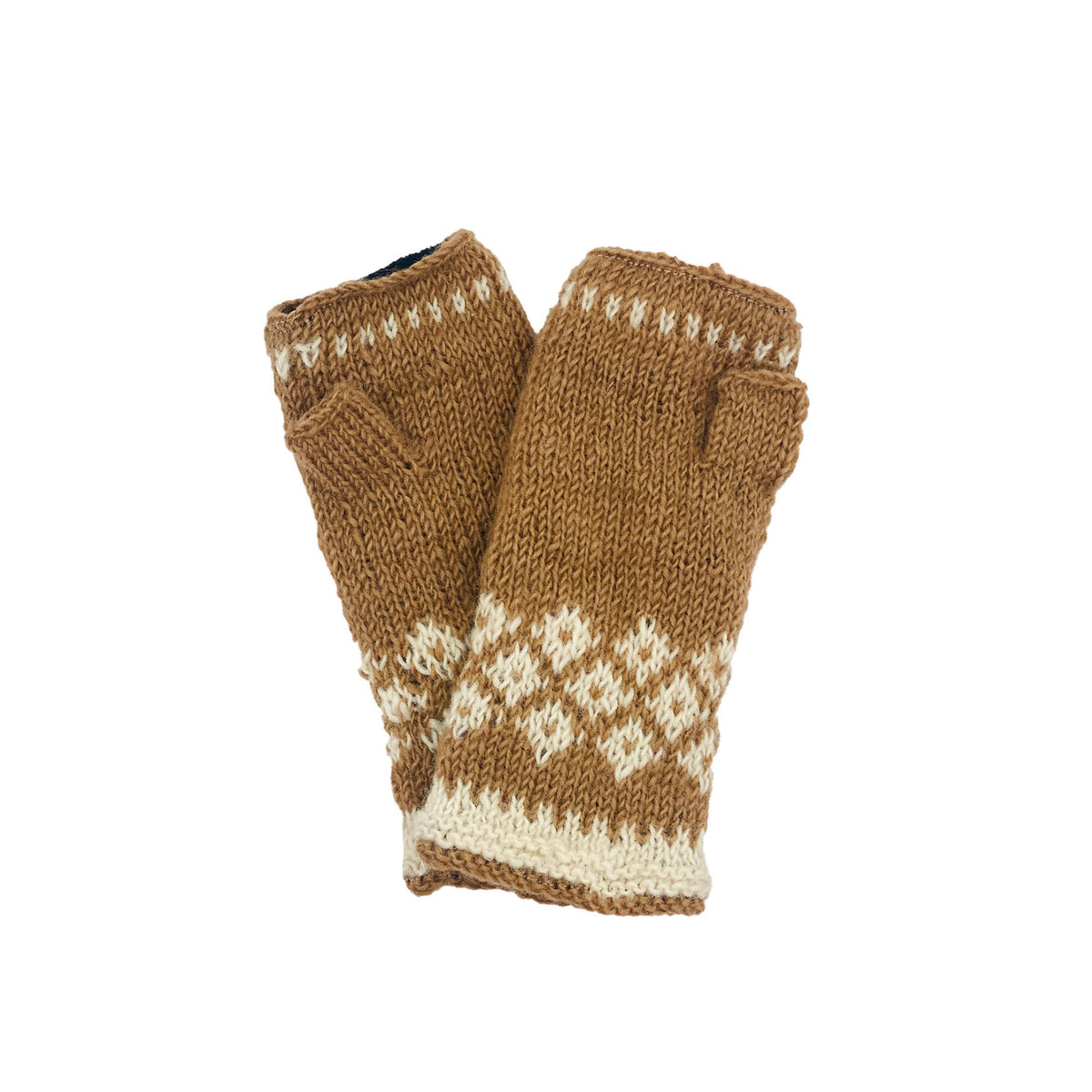 Vail Wool Knit Half Mitten Haven