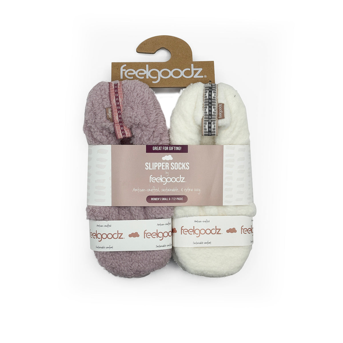 Women’s Equinox Slipper Socks 2-Pack Elm