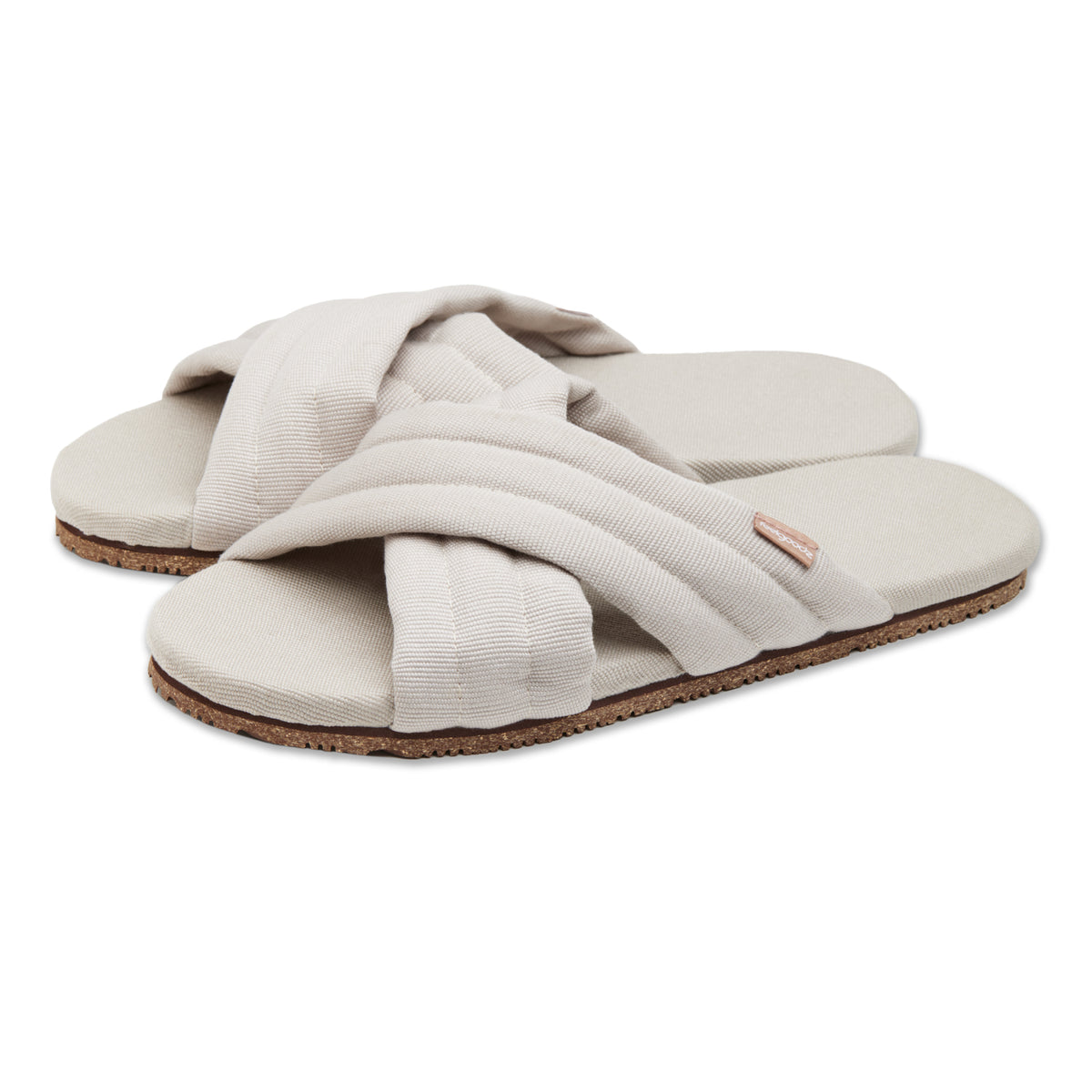 Women’s Quilted Cross-Strap Slipper Capetown