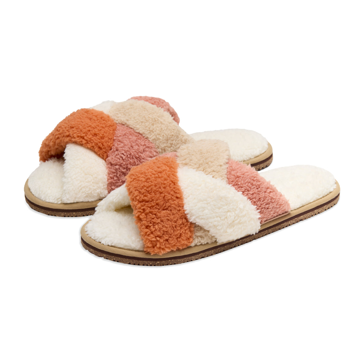 Women’s Equinox Sherpa Multi-Strap Slipper Celeste