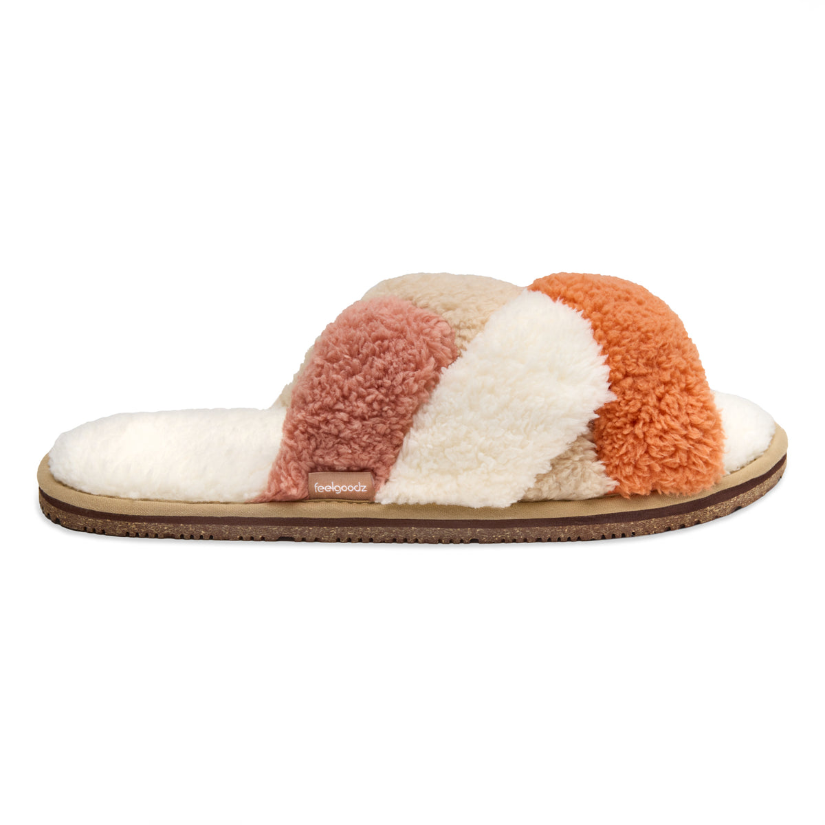 Women’s Equinox Sherpa Multi-Strap Slipper Celeste
