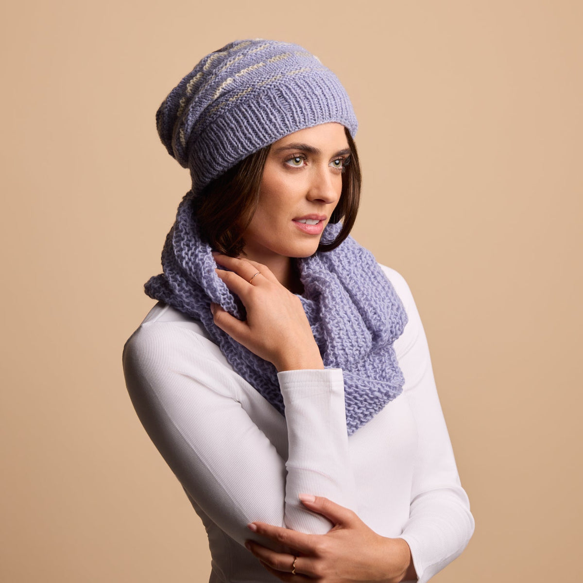 Telluride Wool Knit Slouchy Cap