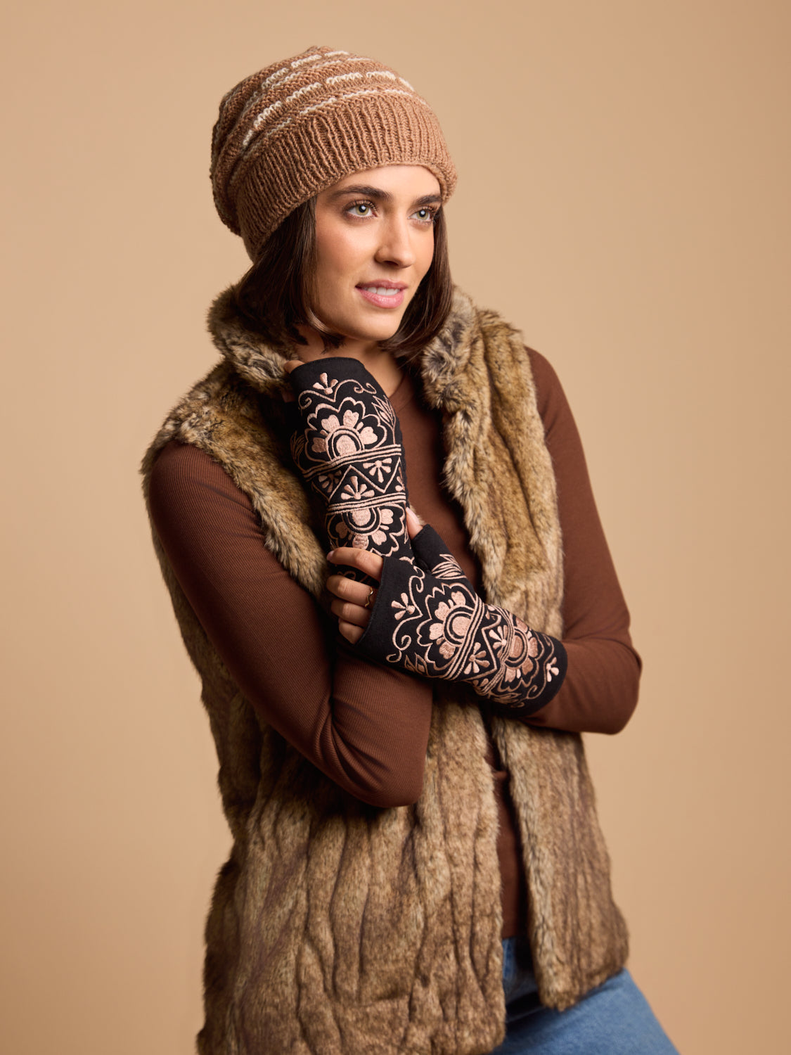 Telluride Wool Knit Slouchy Cap