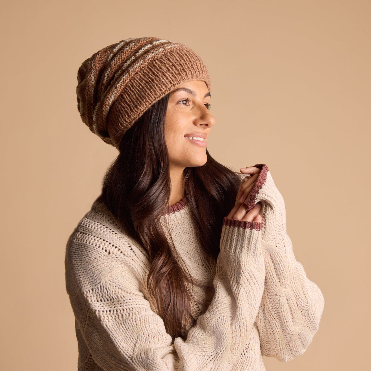 Telluride Wool Knit Slouchy Cap