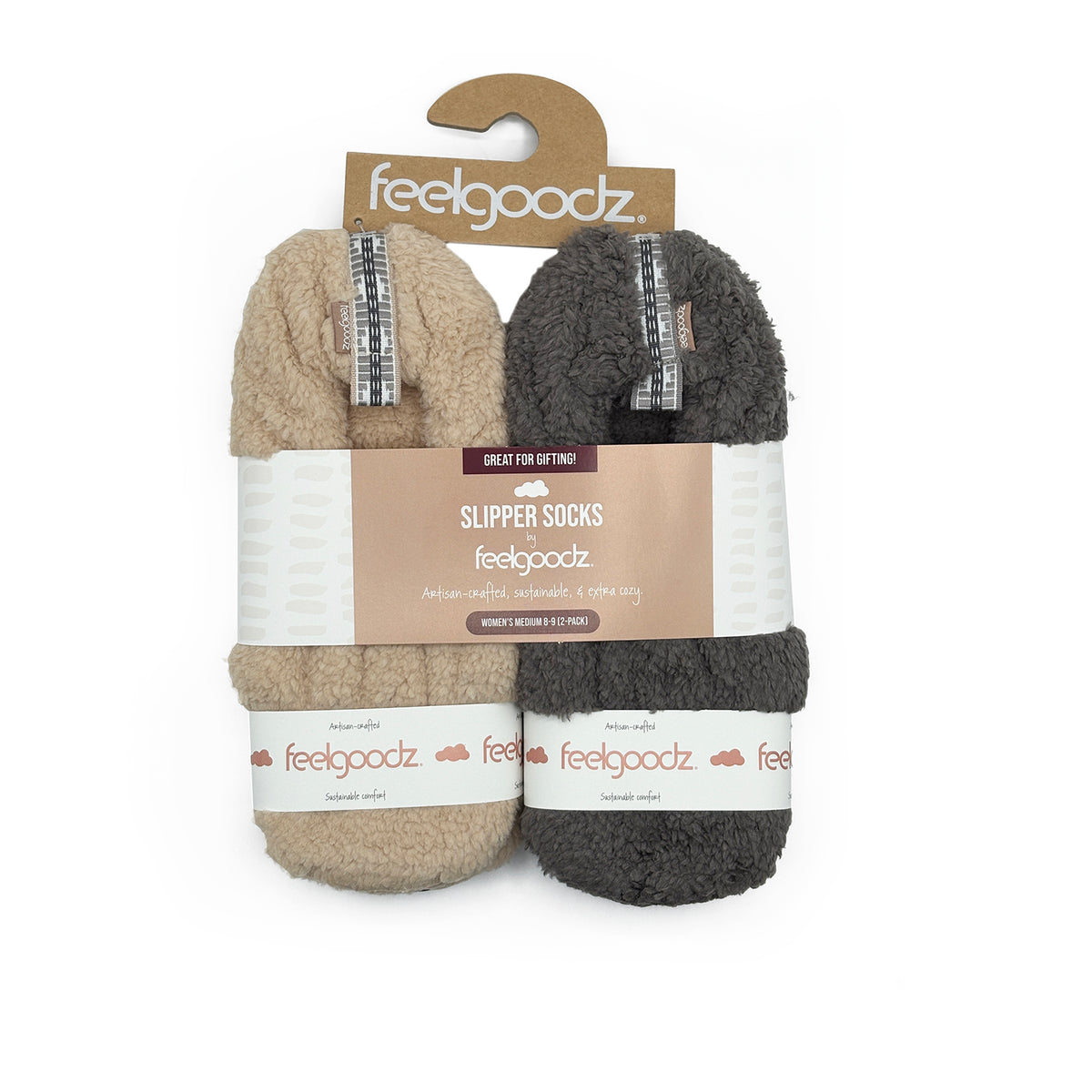 Women’s Equinox Slipper Socks 2-Pack Fir