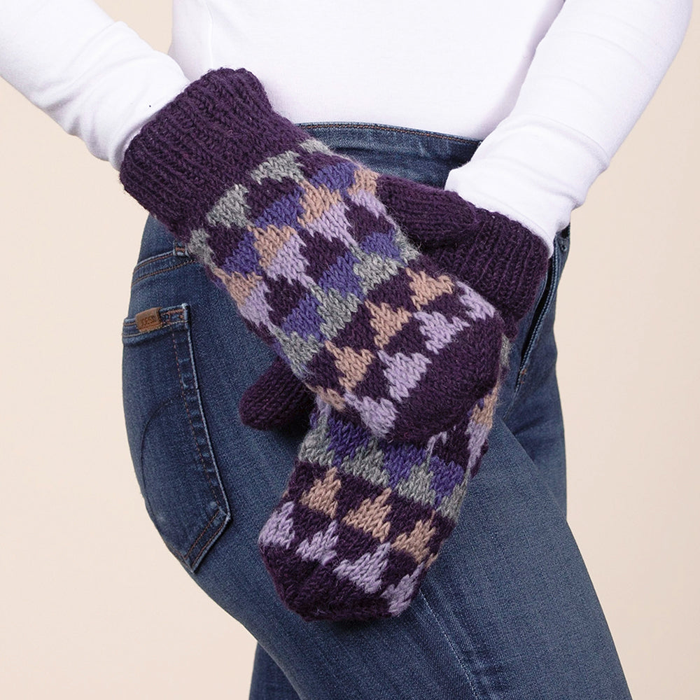 Jaya Wool Knit Mitten