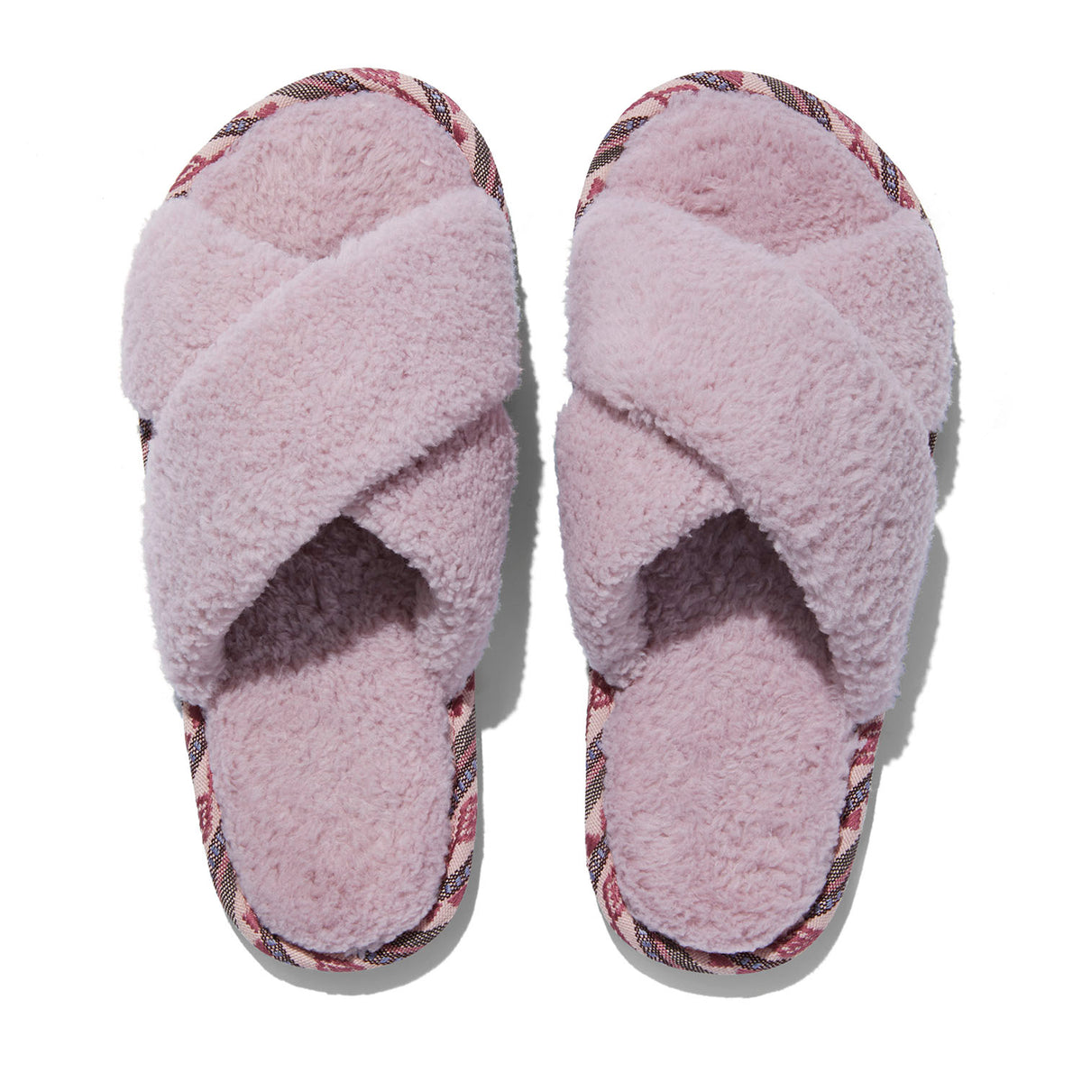 Women’s Equinox Sherpa Cross-Strap Slipper Blossom