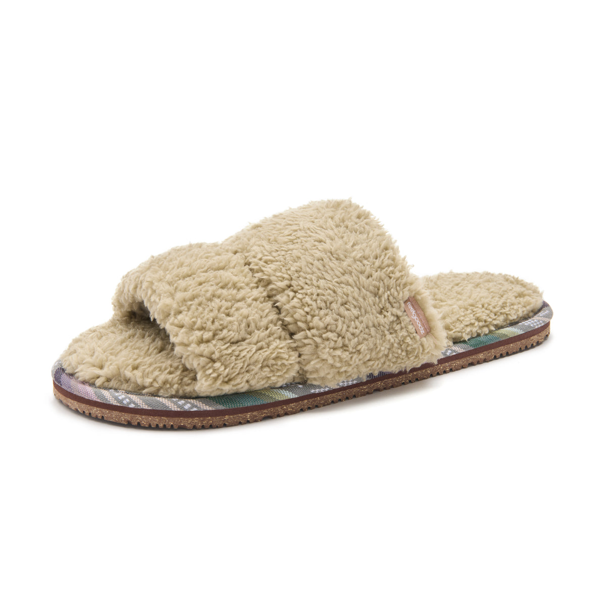 Women’s Solstice Sherpa Double Strap Slipper Basil