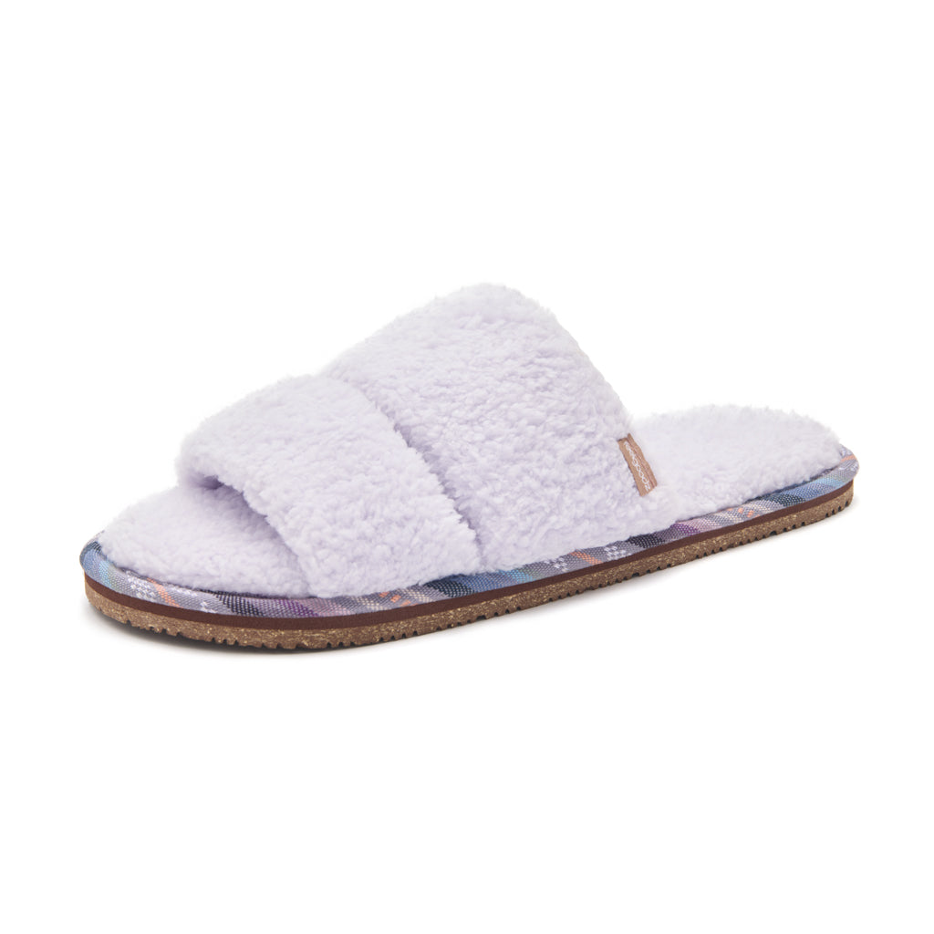 Women’s Sherpa Double Strap Slipper Lily