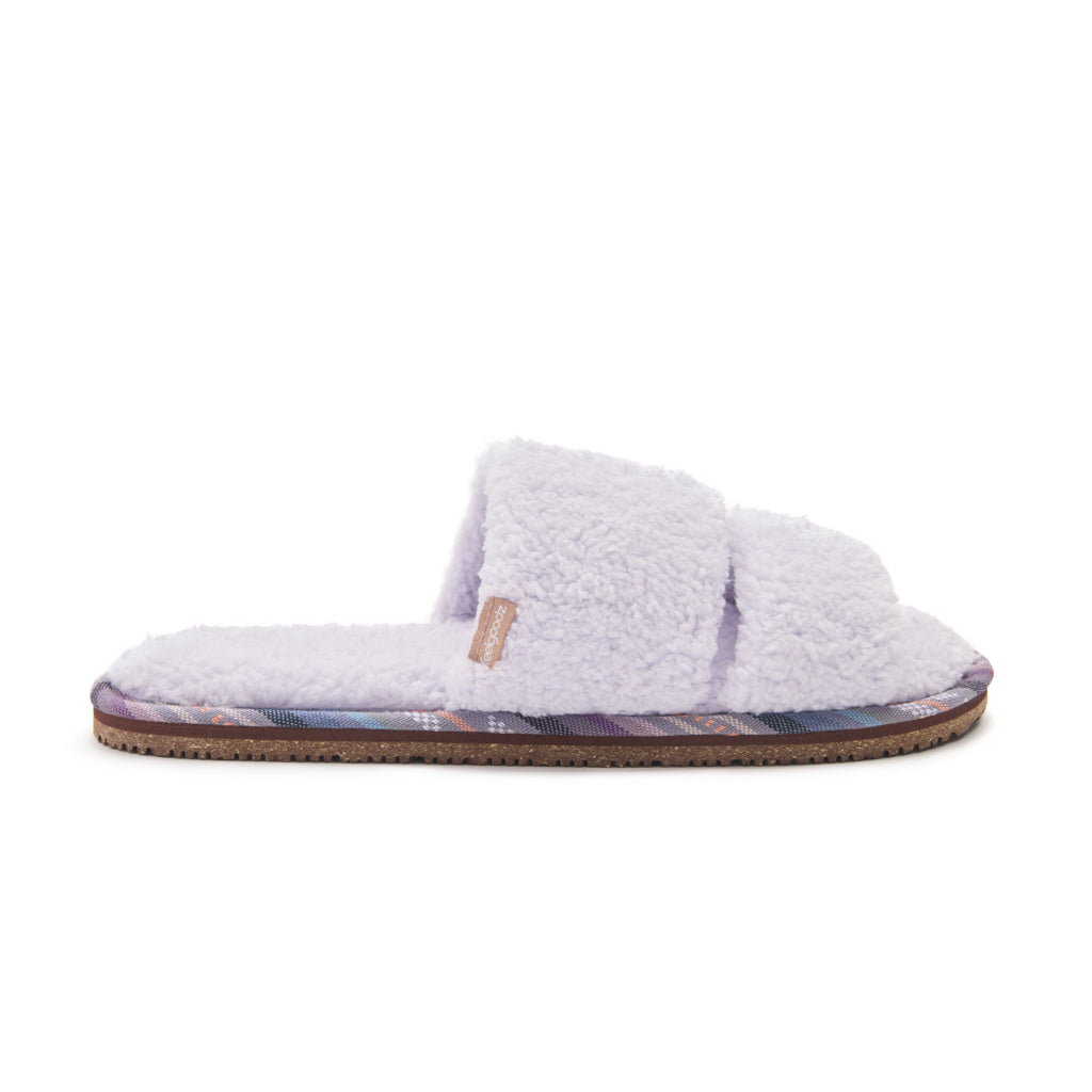 Women’s Sherpa Double Strap Slipper Lily