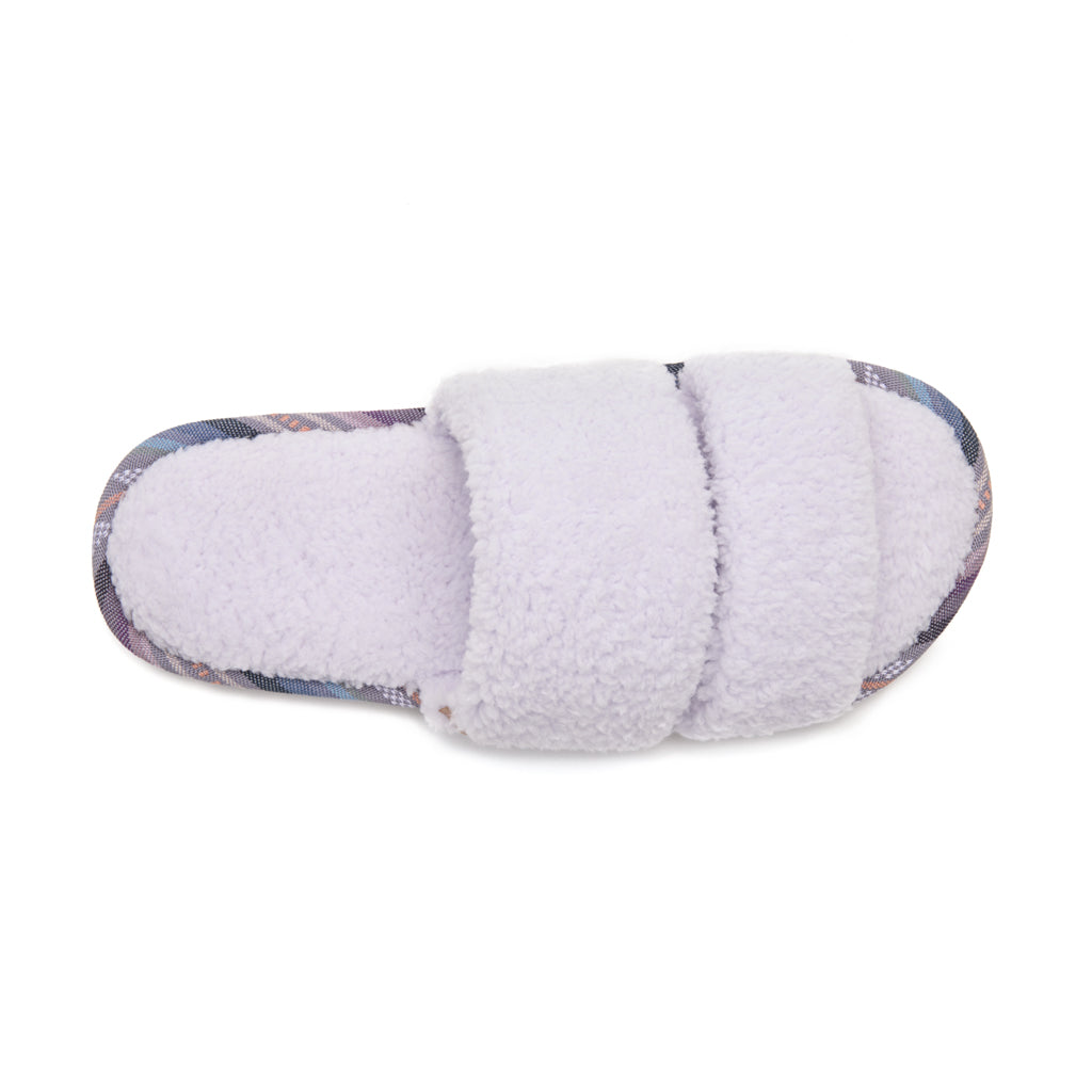 Women’s Sherpa Double Strap Slipper Lily