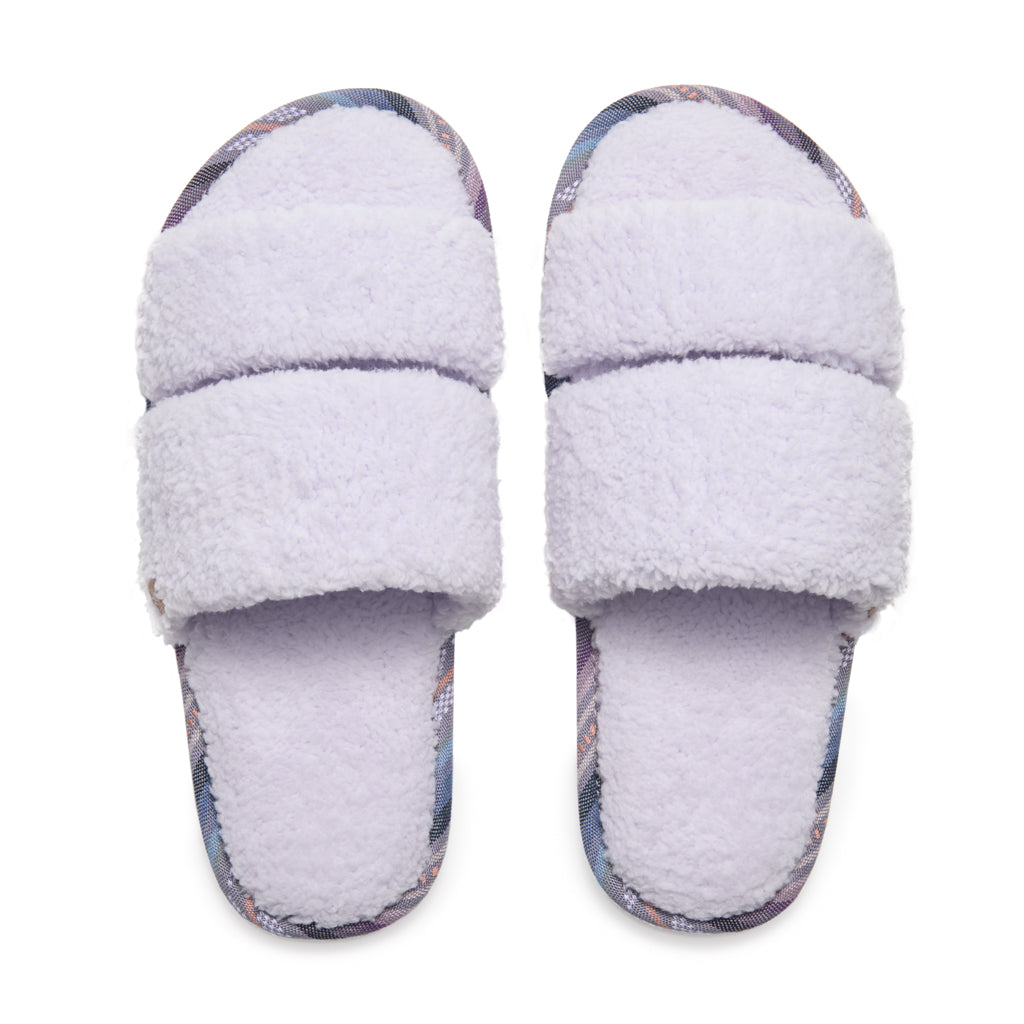 Women’s Sherpa Double Strap Slipper Lily