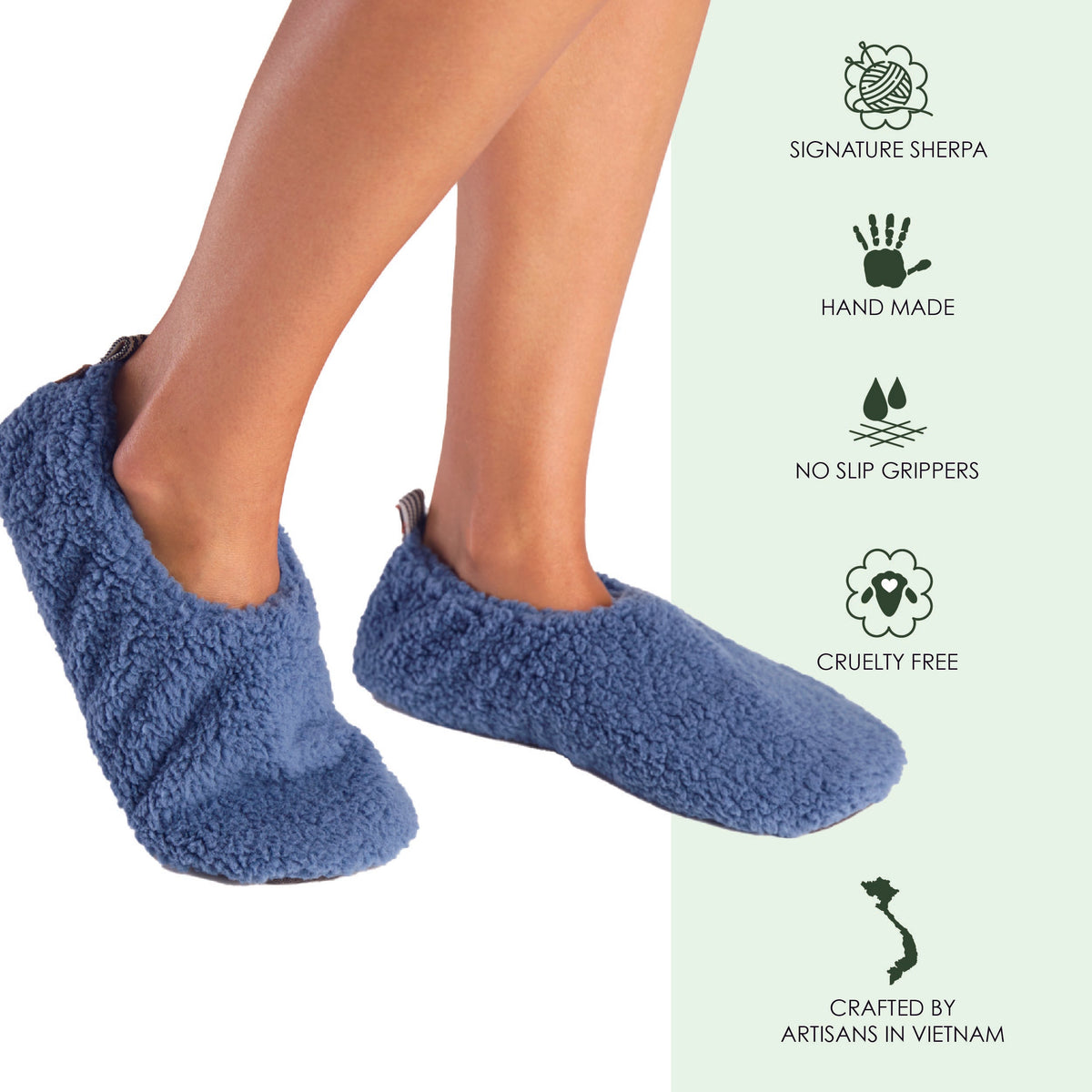 Women’s Aurora Slipper Socks Niagara