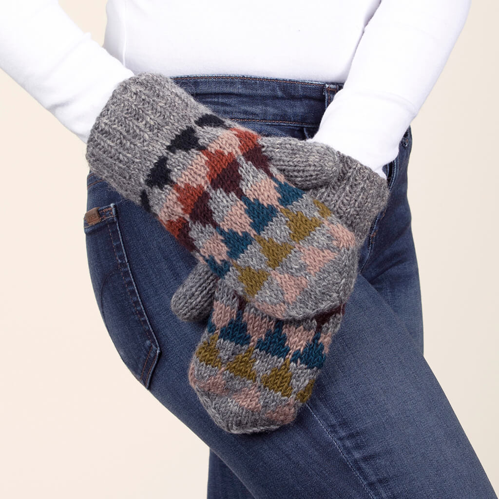 Jaya Wool Knit Mitten