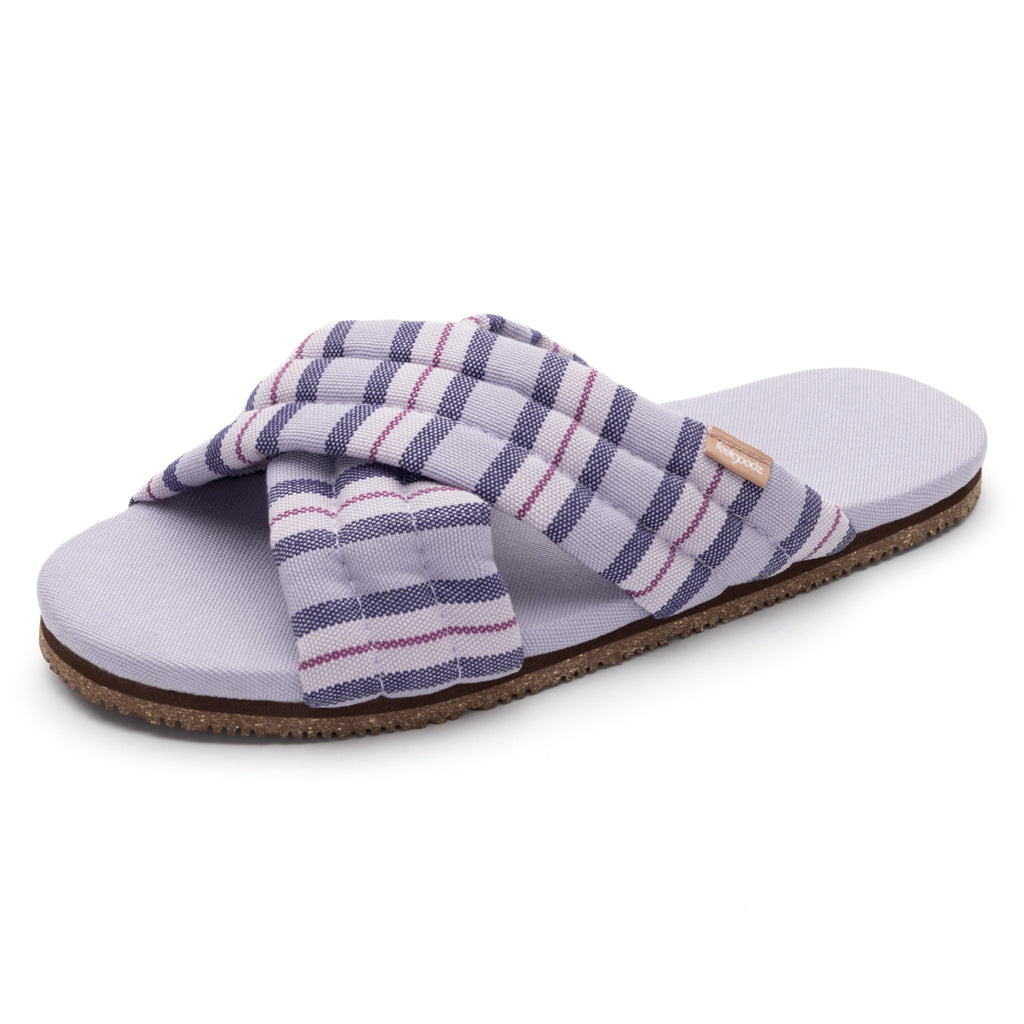 Women’s Quilted Cross-Strap Slipper Petunia