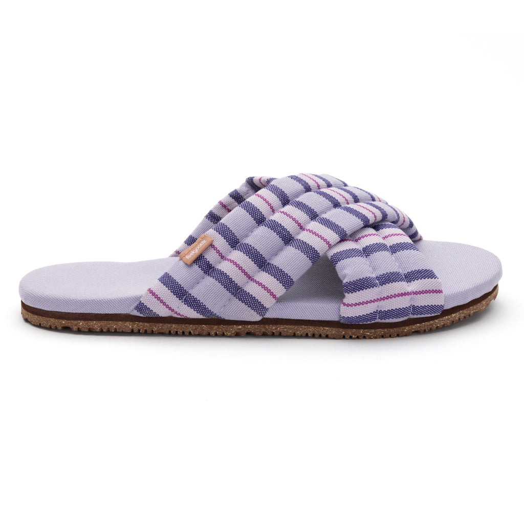 Women’s Quilted Cross-Strap Slipper Petunia